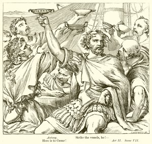 Antonius és Kleopátra alkotó: Henry Courtney Selous