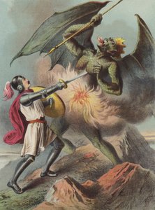 Christian megöli Appolyont (chromolitho)
