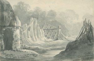 Lichfield - Editial: szépia mosás rajz, nd [1788-1855] (rajz) alkotó: Henry Curzon Allport