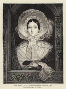 Őfelsége a windsori Szent György-kápolnában, 1846