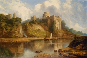 Pembroke kastély (olaj, vászon)