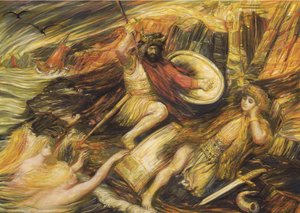 Siegfried halála alkotó: Henry De Groux