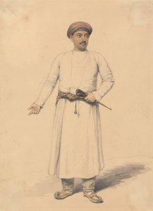 Egy indiai herceg portréja alkotó: Henry Edridge