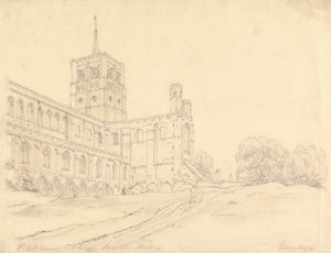 Szent Albán apátság alkotó: Henry Edridge