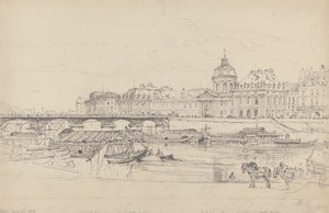 A pénzverde, a Pont des Arts és az Institut de France, Párizs
