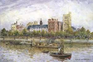 Lambeth Palota és templom alkotó: Henry Edward Tidmarsh