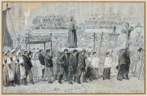 Pünkösdi körmenetek alkotó: Henry Edward Tidmarsh