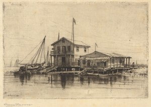 A pataknál, Long Island alkotó: Henry Farrer
