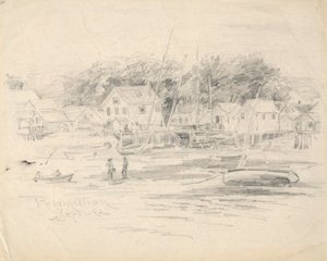 Provincetown kilátása alkotó: Henry Farrer