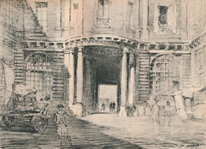 Kettős sorfalú, elhagyatott paloták, c1927, 1927