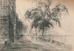 Párizs összes utcája közül a Szajna a legérdekesebb, c1927, 1927