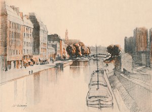 The Canal St. Martin, c1927, 1927