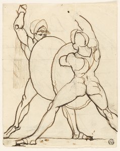 Két görög harca alkotó: Johann Heinrich Füssli