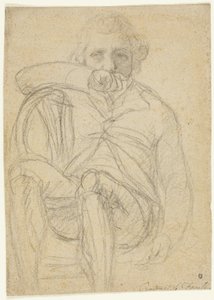 Fuseli portréja (recto); kéz vázlata (verso)