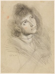 Női portré (Martha Hess) alkotó: Johann Heinrich Füssli