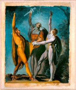 Vázlat az "Eskü a Rütlire" című női alakhoz (fordítva) alkotó: Johann Heinrich Füssli