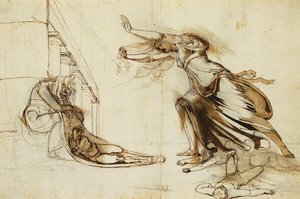 Az ártatlanok mészárlása, alkotó: Johann Heinrich Füssli