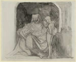 A Tudás Szelleme alkotó: Johann Heinrich Füssli