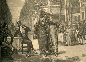 A régens időszak szépségei és szépségei, 19. század eleje c1890.