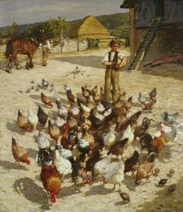 Egy sussexi farm alkotó: Henry Herbert La Thangue
