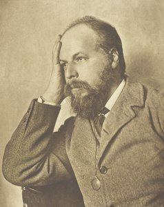 Hallam, Lord Tennyson, c. 1893. alkotó: Henry Herschel Hay Cameron
