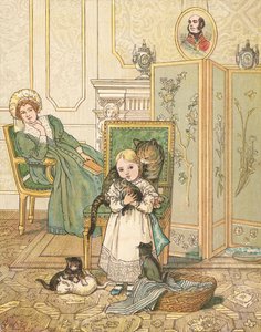 A hercegnő és a cicái (színes litó) alkotó: Henry Hetherington Emmerson