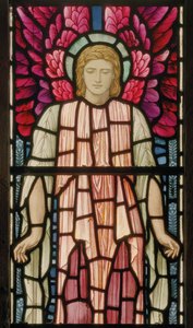 Seraphim Angel részlet, 1897 (ólomüveg)