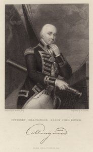 Cuthbert Collingwood portréja alkotó: Henry Howard