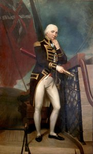 Cuthbert Collingwood ellentengernagy (1748-1810) portréja, aki Horatio Nelson (1758-1805) második parancsnoka volt a trafalgari csatában (1805). Olaj, vászon, készítette Henry Howard (1769-1847). alkotó: Henry Howard