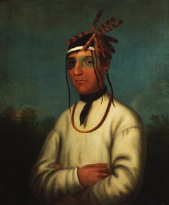 Caa-Tou-See (Chippewa) 1831 (Olaj, vászon) alkotó: Henry Inman