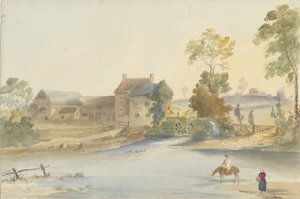 Seisdon malom: vízfestmény, nd [1844]