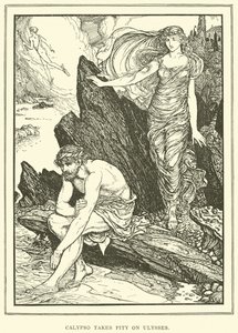 Calypso megszánja Ulysses-t alkotó: Henry Justice Ford