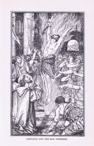 Germanus és a megszállott férfi, 1912 alkotó: Henry Justice Ford