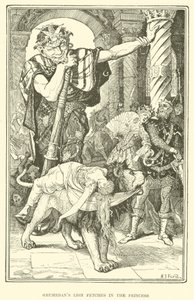 Grumedan oroszlánhozza a hercegnőben (metszet) alkotó: Henry Justice Ford