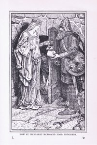 Hogyan váltotta meg Szent Margit a szegény foglyokat, 1912 alkotó: Henry Justice Ford