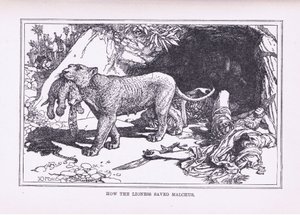 Hogyan mentette meg az oroszlán Malcust, 1912 alkotó: Henry Justice Ford