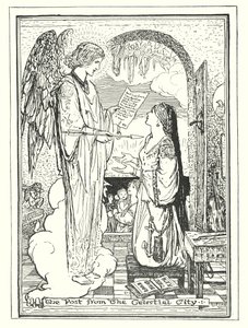Illusztráció John Bunyan A zarándok útja című művéhez (litográfia)