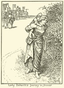 Lady Dalkeiths utazás Doverbe alkotó: Henry Justice Ford