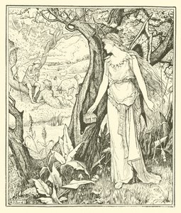 Sylvain és Jocosa (metszet) alkotó: Henry Justice Ford