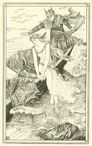 Az arany hableány (metszet) alkotó: Henry Justice Ford