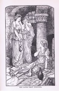 A hölgyek megkísértik Doretheát, 1912 alkotó: Henry Justice Ford