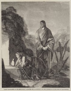 Mária Magdolna a sírnál