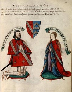 Sir John Howard III és második felesége, Alice Tendring