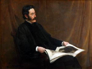 Sir James George Frazer (olaj, vászon) alkotó: Henry Macbeth Raeburn