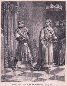 Henry veszekedése De Montforttal alkotó: Henry Marriott Paget