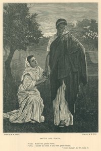 Illusztráció Julius Caesar számára alkotó: Henry Marriott Paget