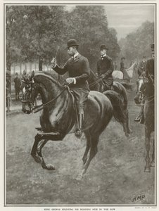 György király napi utazása a Hyde Parkban alkotó: Henry Marriott Paget
