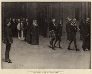 Gladstone úr temetése