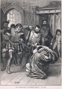 Beaton bíboros meggyilkolása 1546-ban alkotó: Henry Marriott Paget