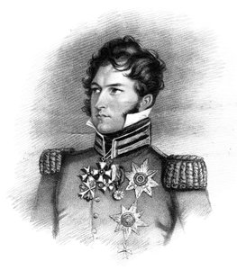 Leopold George Christian Frigyes szász-coburg-saalfeldi herceg, 1816.